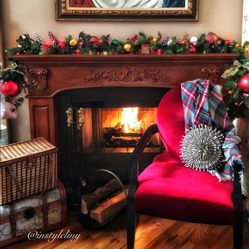 Christmas Women Oversized Scarf/Wrap Shawl Plaid - Picture 6 of 6